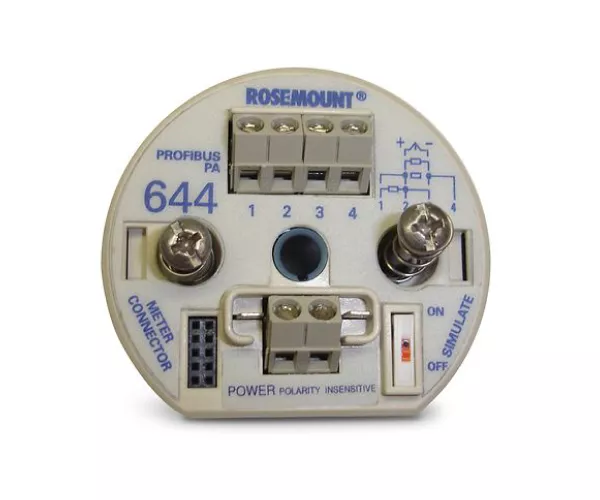 Rosemount 644 智能溫度傳送器-多功能