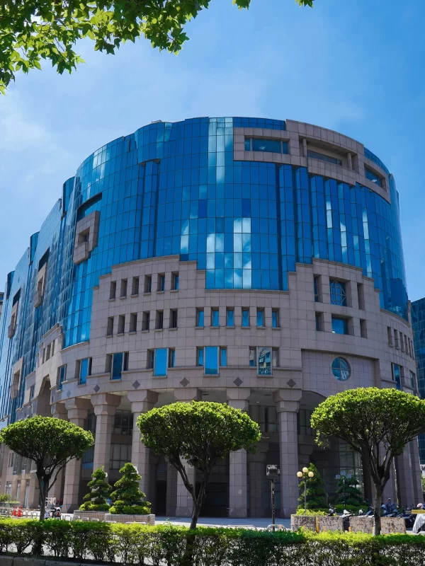Modern office building representing SJ Gauge company operations
