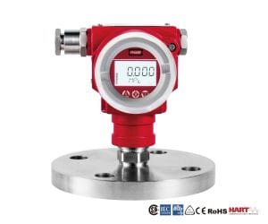SJ Gauge pressure transmitter with diaphragm seal and aluminum alloy terminal housing