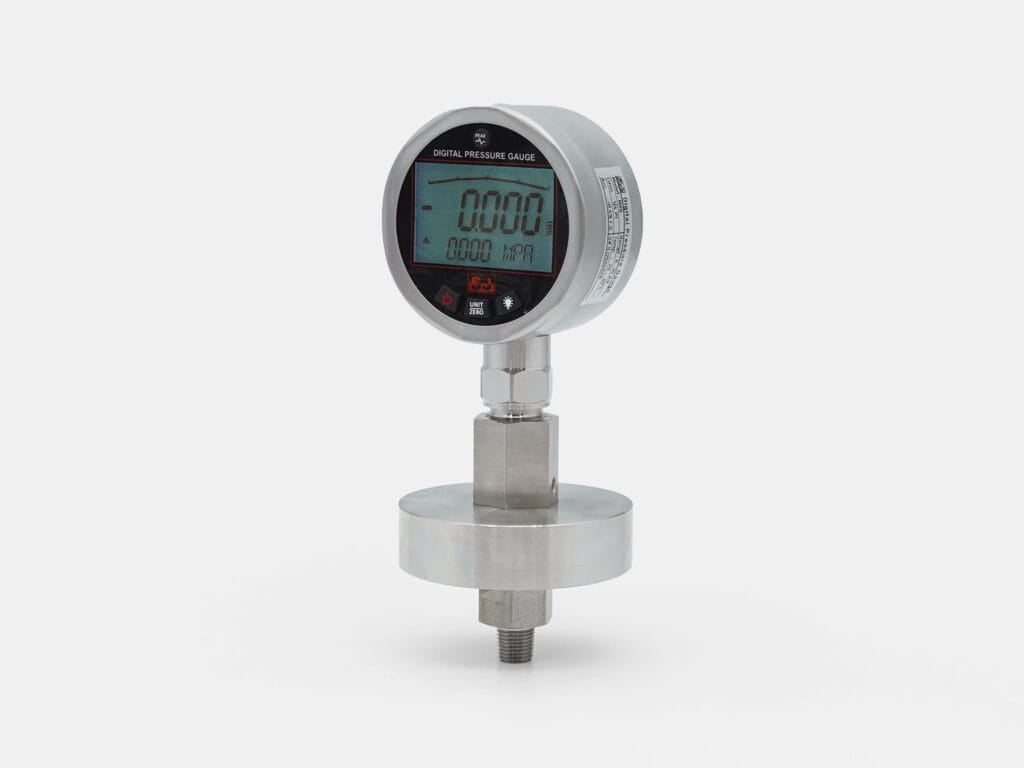 Hygienic diaphragm seal prevents corrosion for chemical and food use