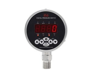 SJ Gauge digital display pressure gauge with switch contact