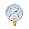 SJ Gauge industrial pressure instrument with stainless steel case