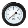 SJ Gauge PRDD duplex manometer with lower back process connections