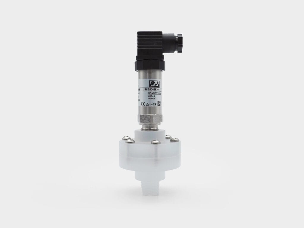 DIN Connector with Corrosion-Resistant PP Construction