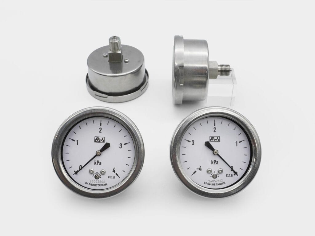 2.5" SS316 Pressure Gauge with G1/4 Connection