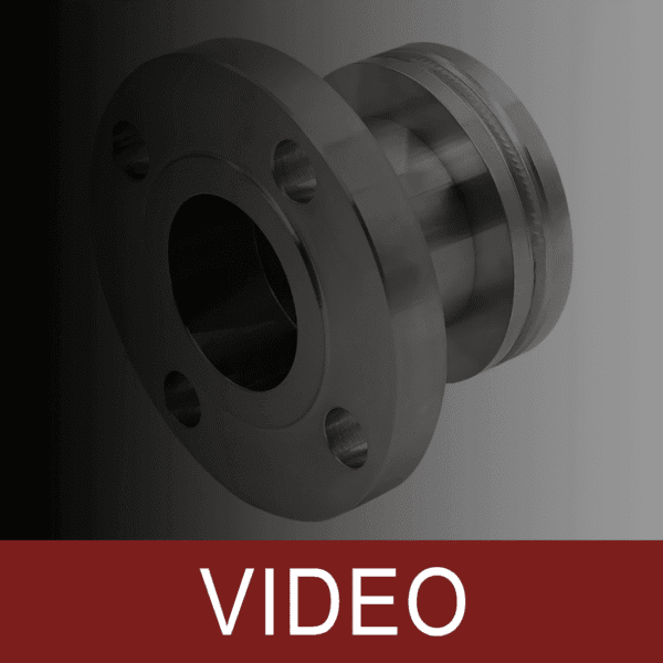 Flanged Connection with Stub Pipe, Welded Diaphragm