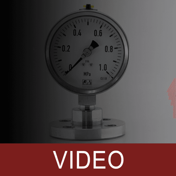 Stainless Steel Pressure Gauge, Laser Welding