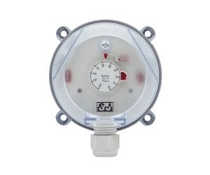 SJ Gauge differential pressure switch with Pascal scale