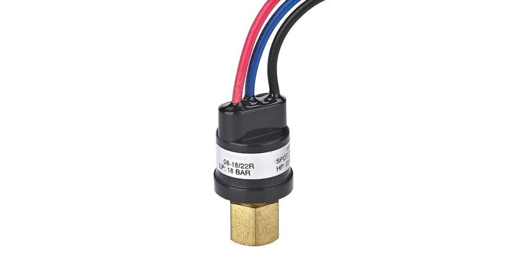 G 1/4 thread with 3-wire leads for hydraulic monitoring