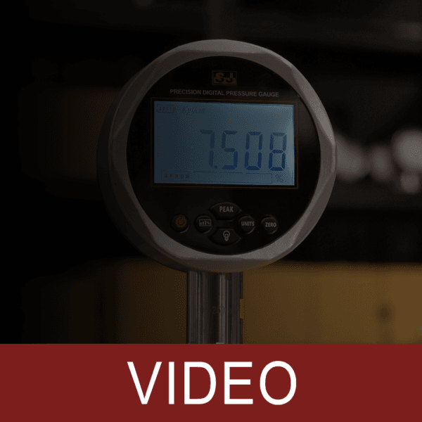 SJ Gauge MXP digital pressure gauge