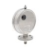 Rear view of an SJ Gauge PRSSM-LD diaphragm pressure gauge