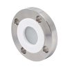 SJ Gauge diaphragm seal with threaded instrument connection and flanged process connection