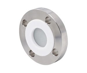 SJ Gauge diaphragm seal with threaded instrument connection and flanged process connection