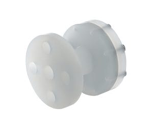 SJ Gauge plastic diaphragm seal with corrosion-resistant stub pipe