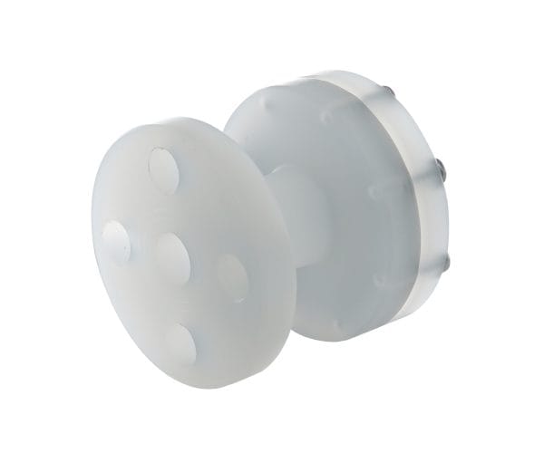 SJ Gauge plastic diaphragm seal with corrosion-resistant stub pipe