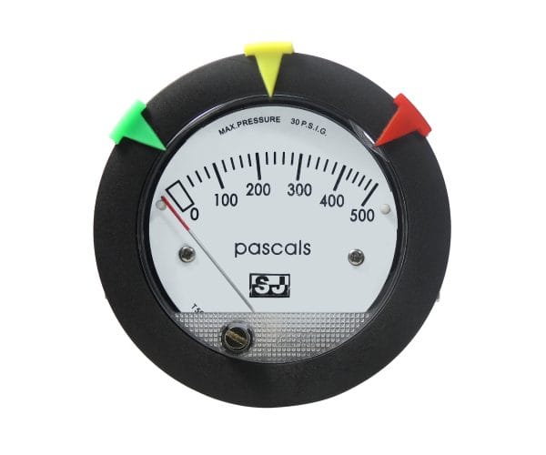 SJ Gauge analog differential pressure gauge