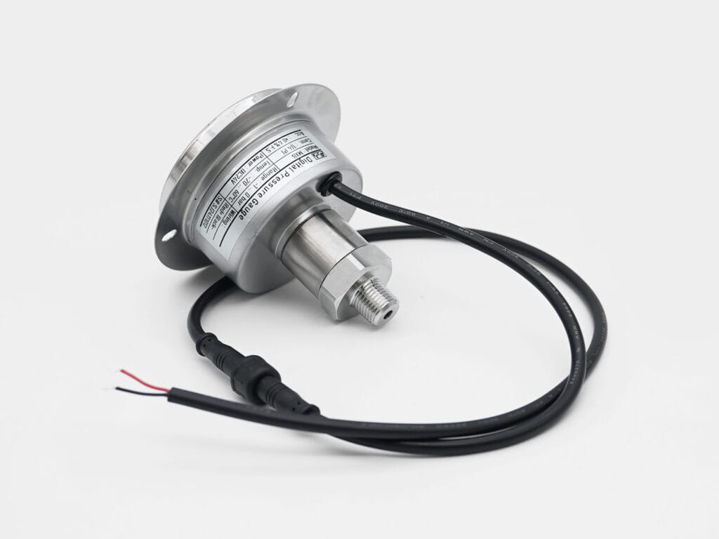 Flange mount for secure industrial signal output
