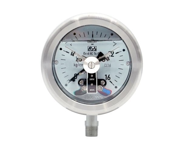 SJ Gauge explosion-proof electric contact pressure gauge