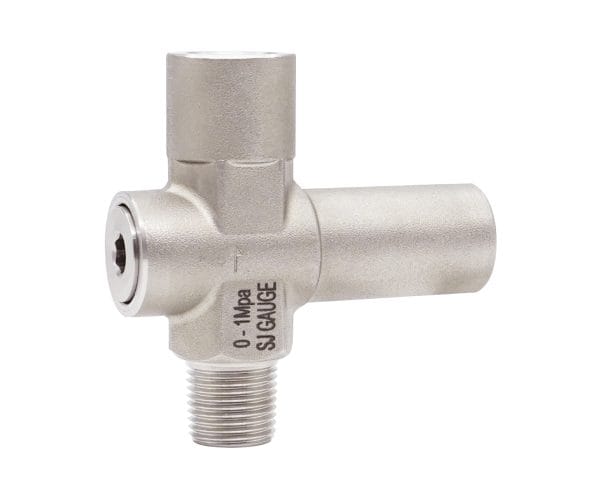 SJ Gauge stainless steel overpressure protector for pressure instruments