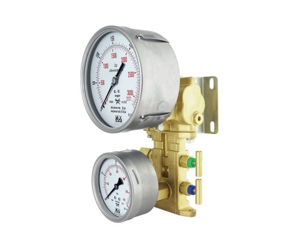 SJ Gauge pressure gauge installed for cryogenic tank service
