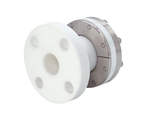 SJ Gauge pressure gauge with metal-plastic stub pipe diaphragm seal