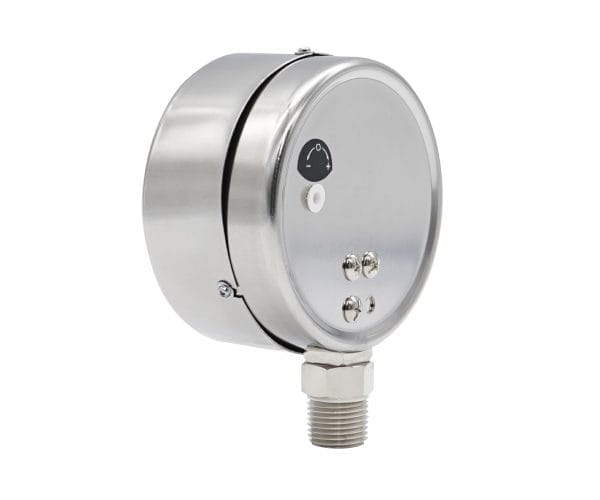 SJ Gauge pressure gauge showing zero-point adjustment