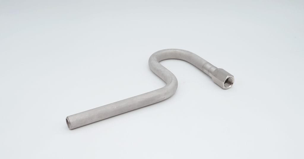U-type stainless steel siphon tube