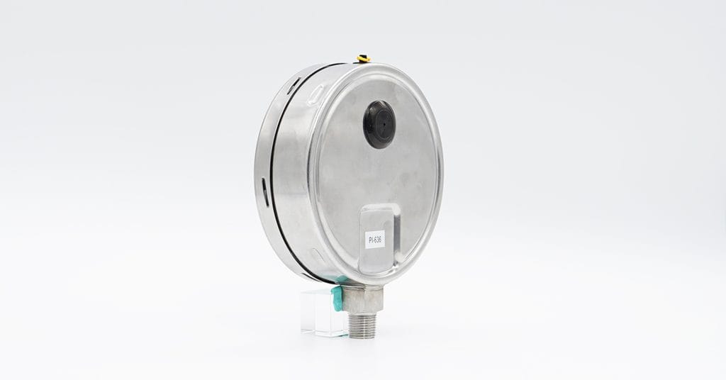 6-inch large SS gauge for industrial measurement