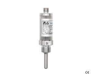 SJ Gauge compact temperature transmitter with probe and connection head