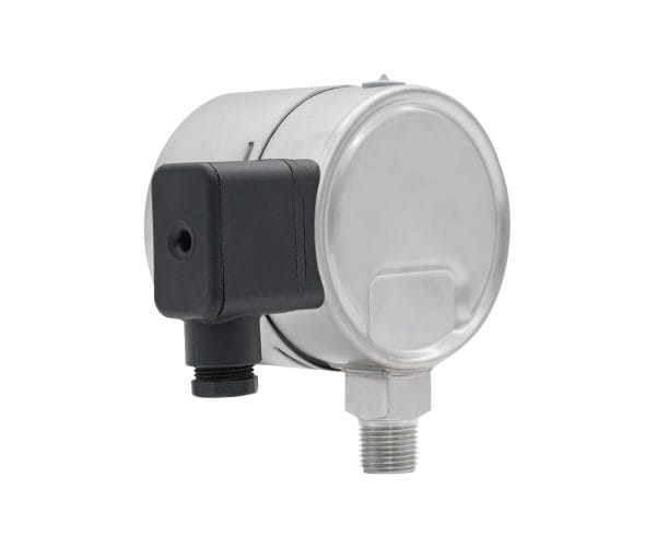 SJ Gauge European-style alarm switch contact pressure gauge