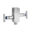 SJ Gauge MSFZ20 two-valve manifold for pressure instruments