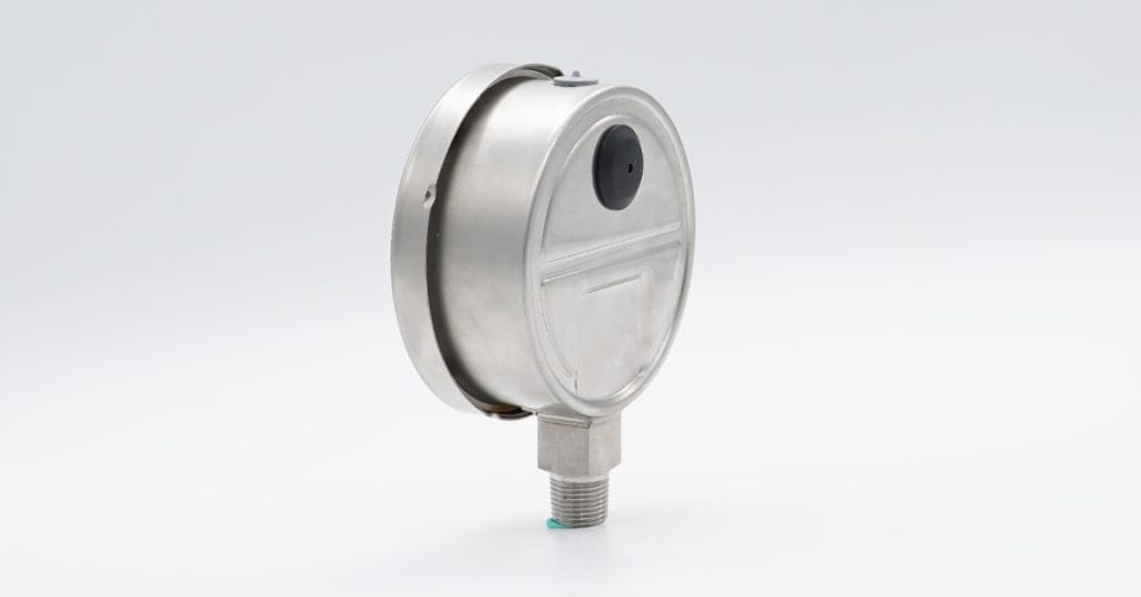 Safety vent device prevents internal overpressure damage
