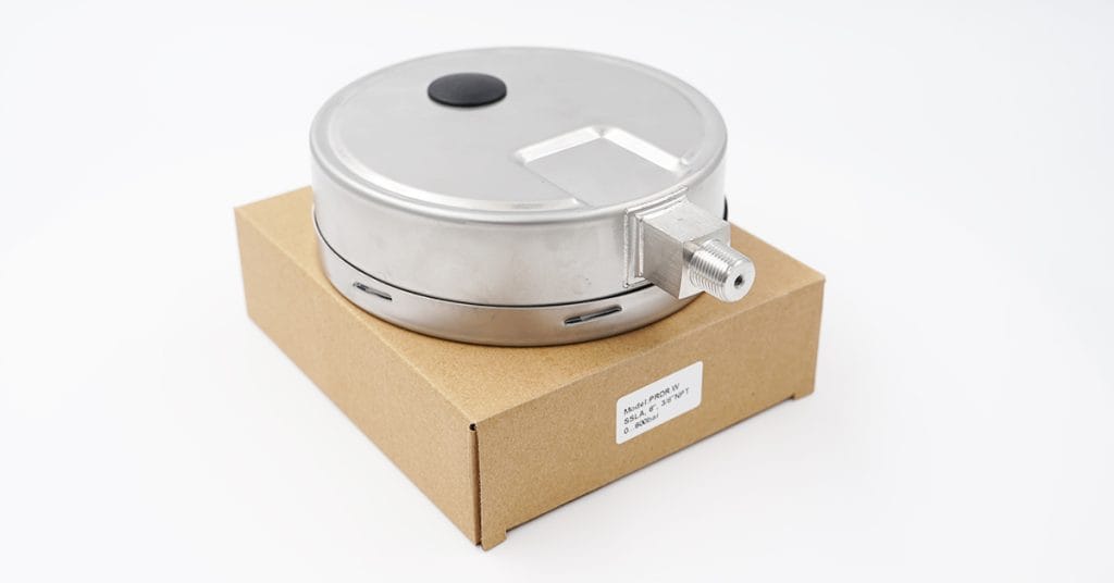 Safety blow-out device with premium box packaging