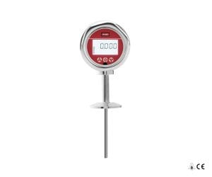 SJ Gauge industrial temperature transmitter with stainless steel case