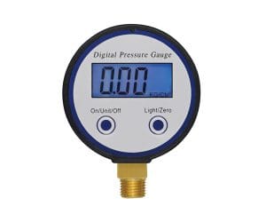 SJ Gauge basic digital pressure gauge with LCD display