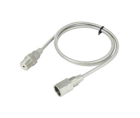 SJ Gauge capillary tube for remote pressure instrument connection