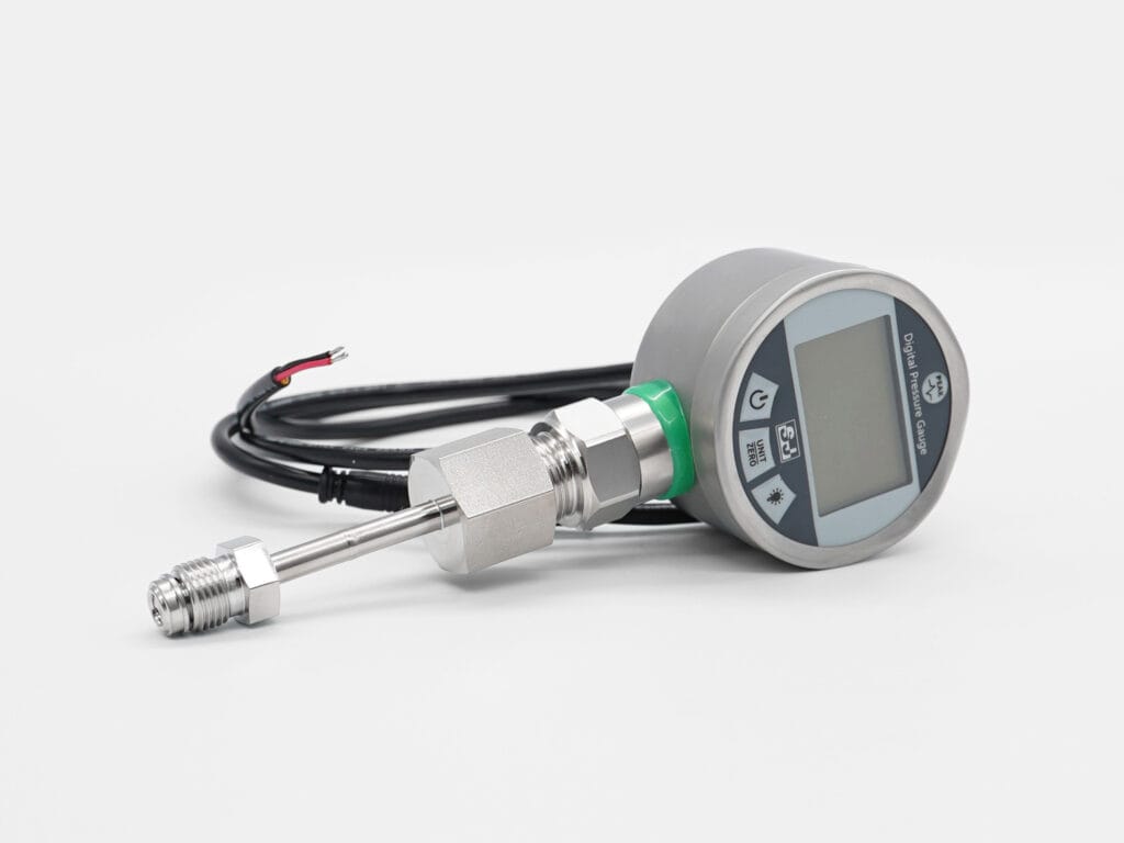 Remote probe for measurement in confined spaces