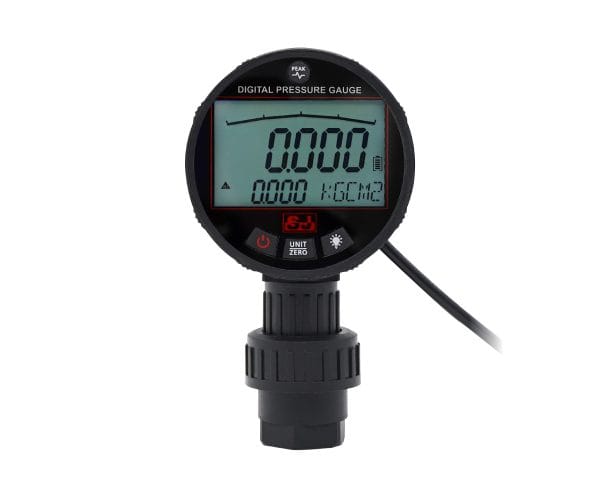SJ Gauge double-sided LCD display digital pressure gauge
