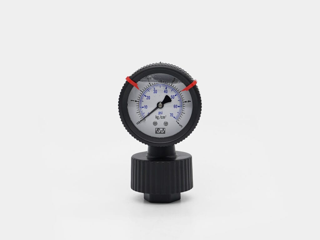 Liquid-Filled PP Diaphragm Seal Pressure Gauge