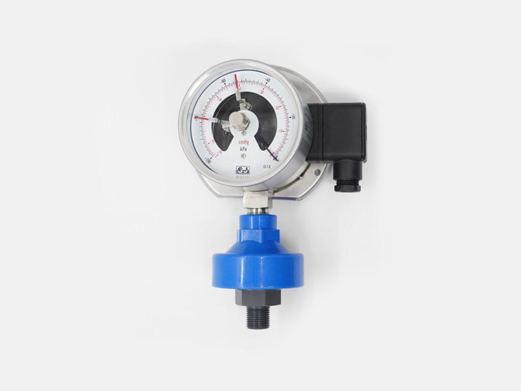 Pressure Gauge with alternative WIKA 990.31 Anti-corrosion Diaphragm Seal