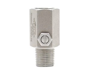 SJ Gauge pressure snubber for protecting pressure gauges and transmitters