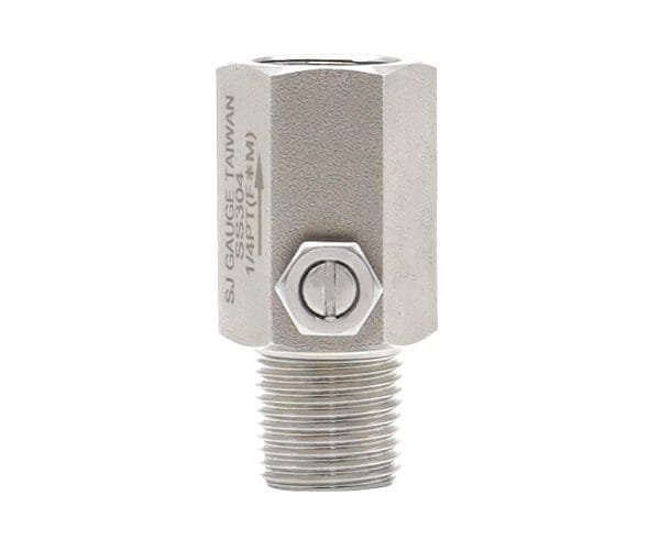 SJ Gauge pressure snubber for protecting pressure gauges and transmitters