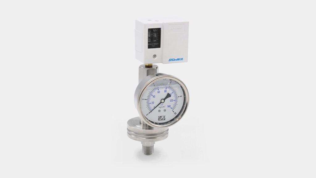 Pressure switch with diaphragm seal