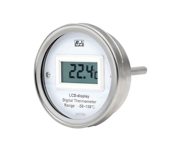 SJ Gauge digital temperature gauge with LCD display