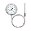 SJ Gauge industrial expansion thermometer with remote capillary sensor