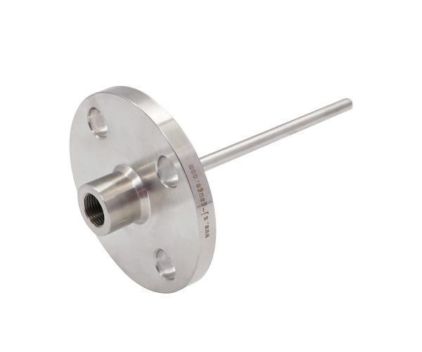 SJ Gauge flanged thermowell for industrial temperature gauge