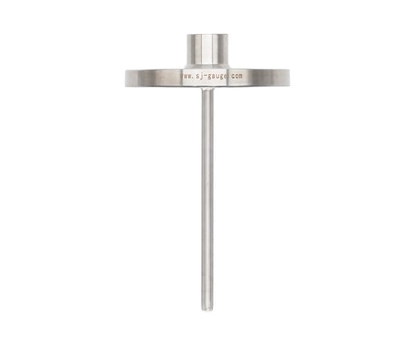 SJ Gauge flanged thermowell for industrial thermometer
