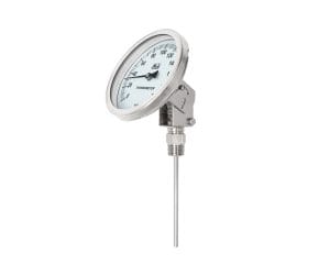 Large view of SJ Gauge adjustable-angle industrial thermometer