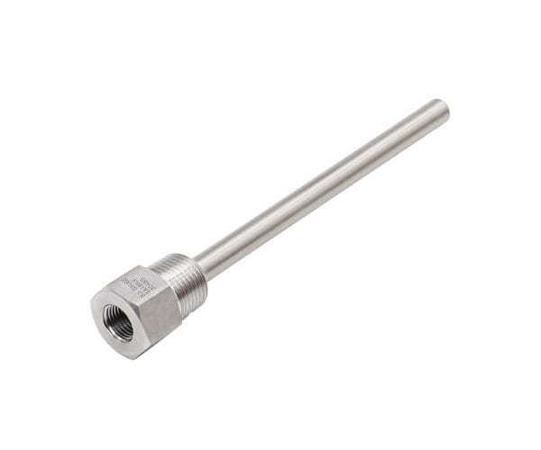 Alternate view of SJ Gauge threaded industrial thermowell