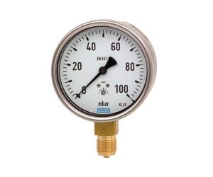 WIKA 612.20 capsule pressure gauge for low pressure measurement